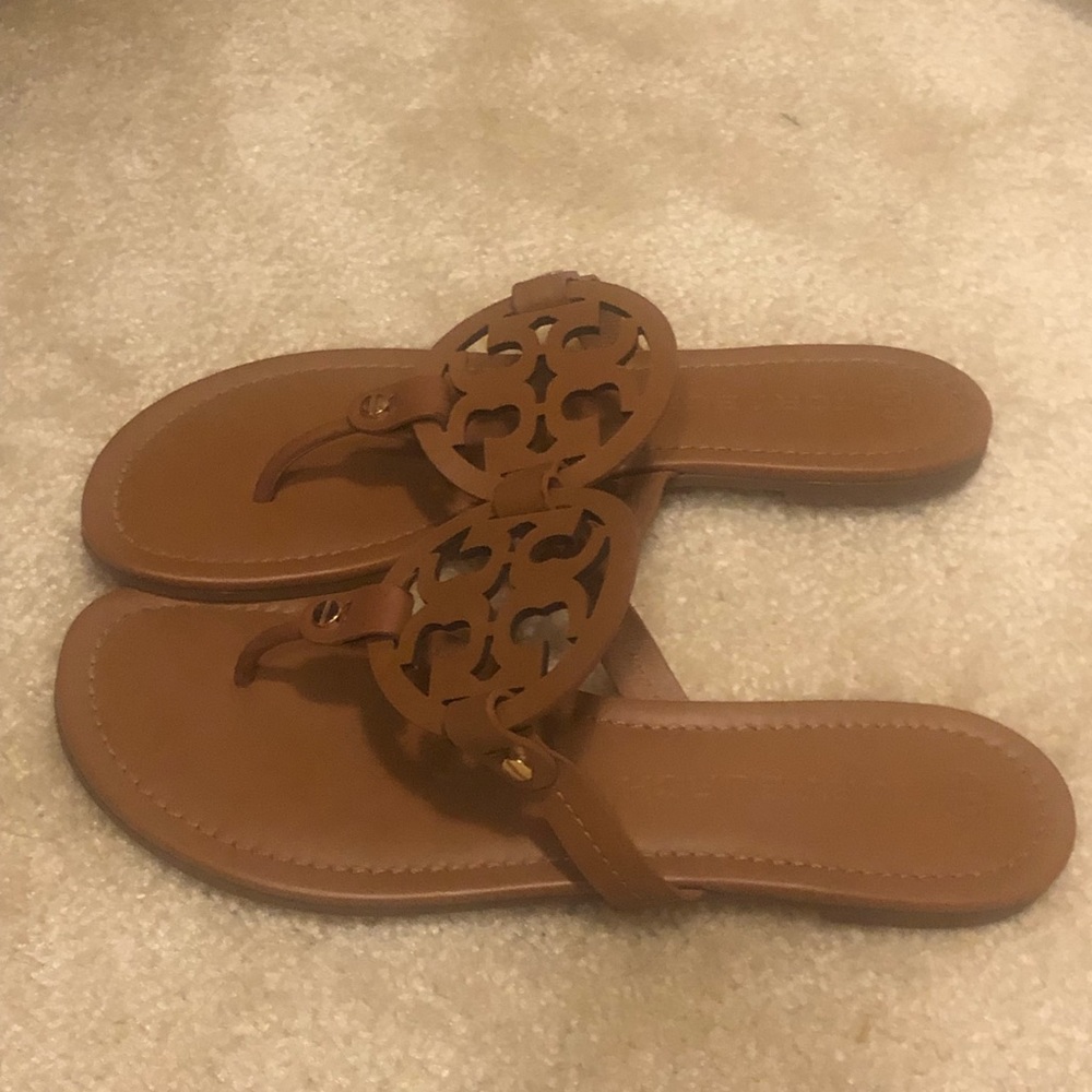 Tory Burch Miller Sandals - like new!